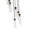 Z-Lite Beau Chandelier, 7-Light, 18 In.W x 12.75 In.H, Matte Black/Clear 740P-7R-MB - alternate 8